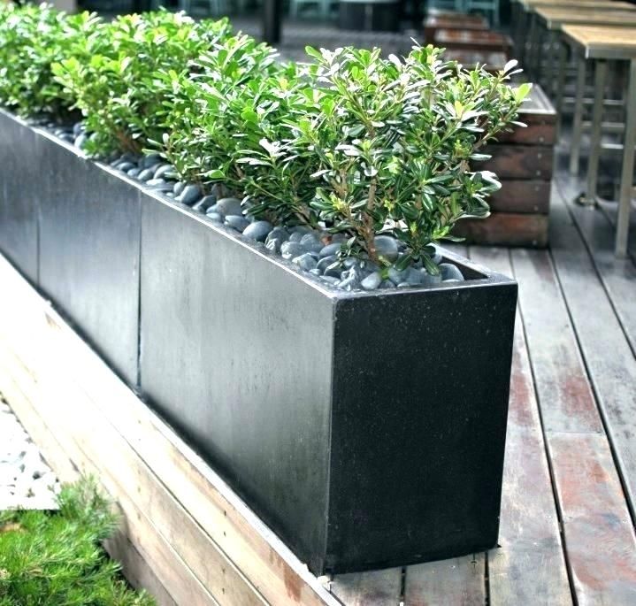 Extra Large Flower Pots Planters Inexpensive Outdoor Trough For Trees