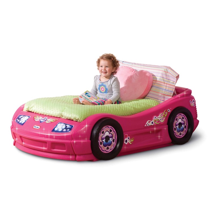 Little Tikes Princess Pink Toddler Roadster Bed Girls Will Love This With Race Car Styling Fun Uses A Standard