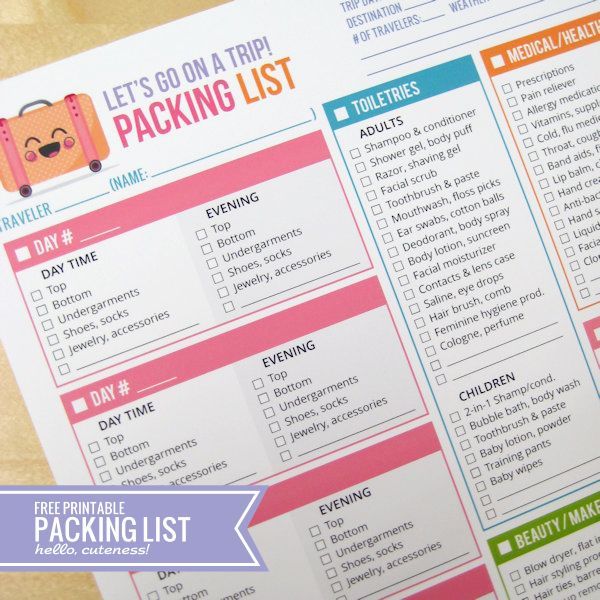 Best 25+ Printable packing list ideas on Pinterest Travel - sample vacation checklist Best 25+ Printable packing list ideas on Pinterest Travel - sample vacation checklist