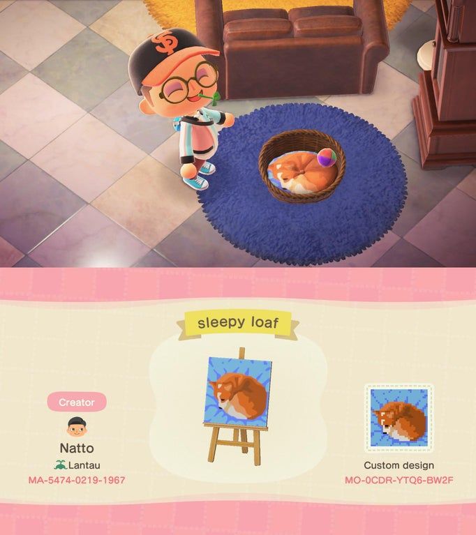 Created A Corgi Filled Pet Bed Inspired By Some Of The Examples Seen On Here Acqr Animal Crossing Animal Crossing Qr New Animal Crossing