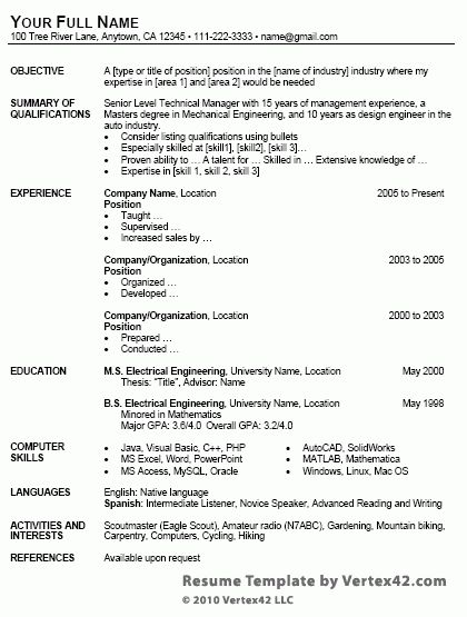 190 best Resume Cv Design images on Pinterest Resume, Resume tips