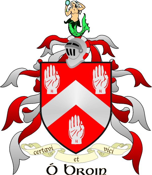 Make that "Reilly Girls" O'Reilly coat of arms Coat of