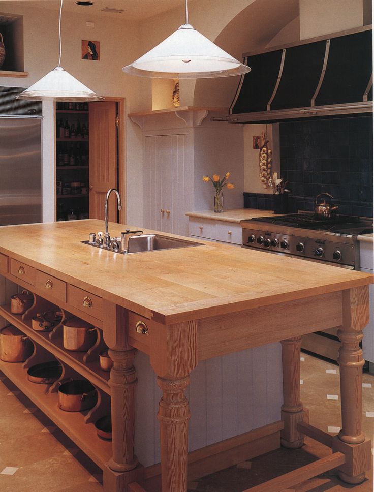 Open Island Kitchen Island Legs (avec images)