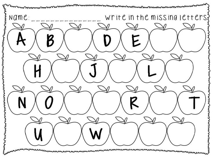 1727 best kindergarten alphabet images on pinterest preschool abc work sheets