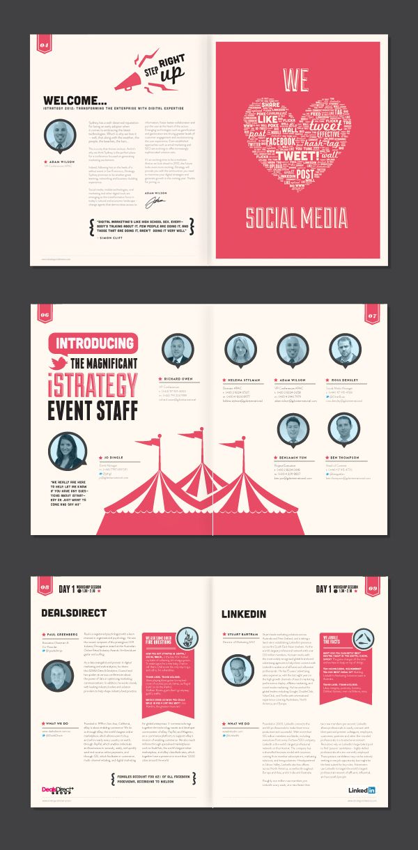informational booklet design