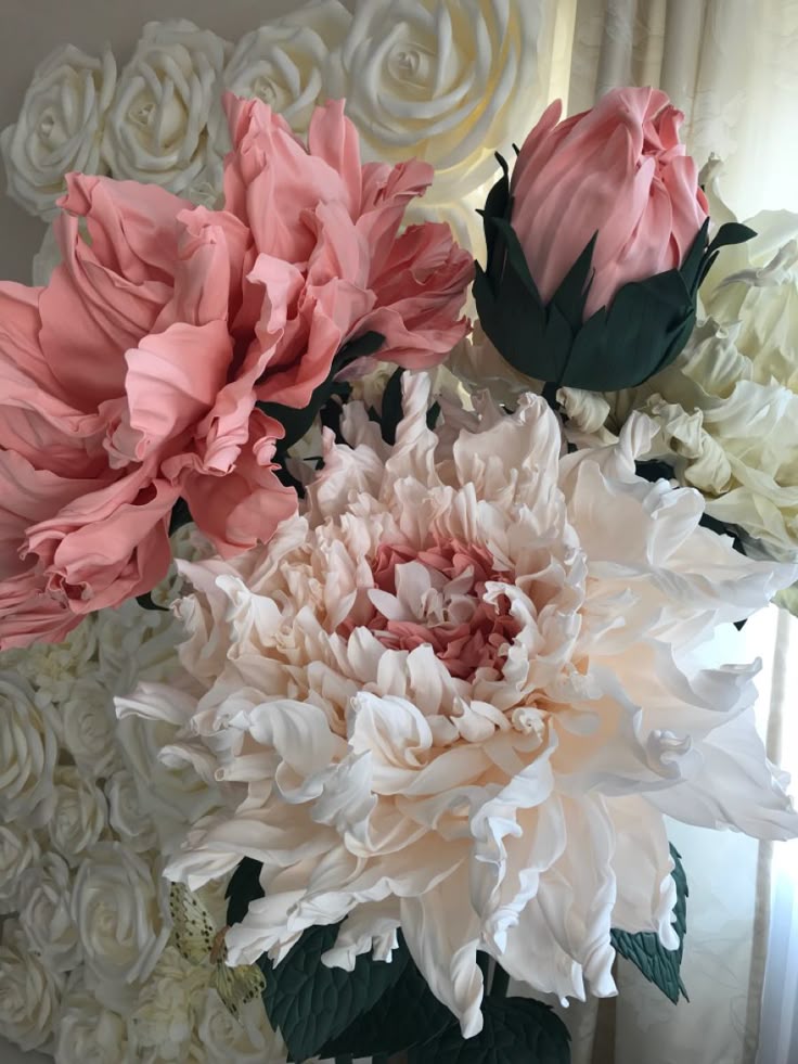 Bigflowers | Blumen basteln aus papier, Blumen basteln, Blumen