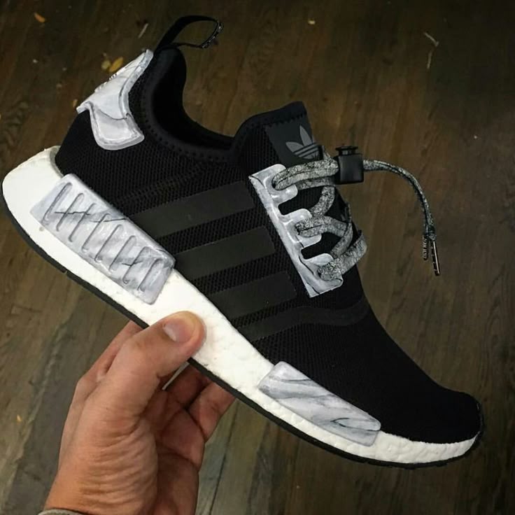 adidas nmd r1 grey on feet adidas shoes superstar black and gold