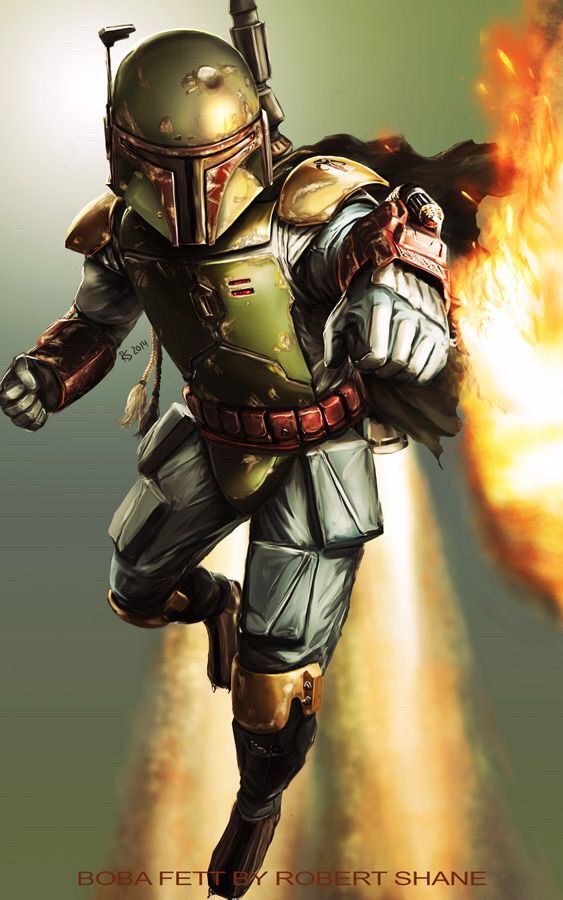 22x34-15501 STAR WARS BOBA FETT POSTER