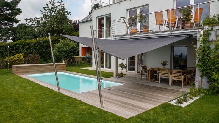 Schwimmbecken im Garten eines Reihenhauses Squees Pinterest - pool im reihenhausgarten Schwimmbecken im Garten eines Reihenhauses Squees Pinterest - pool im reihenhausgarten