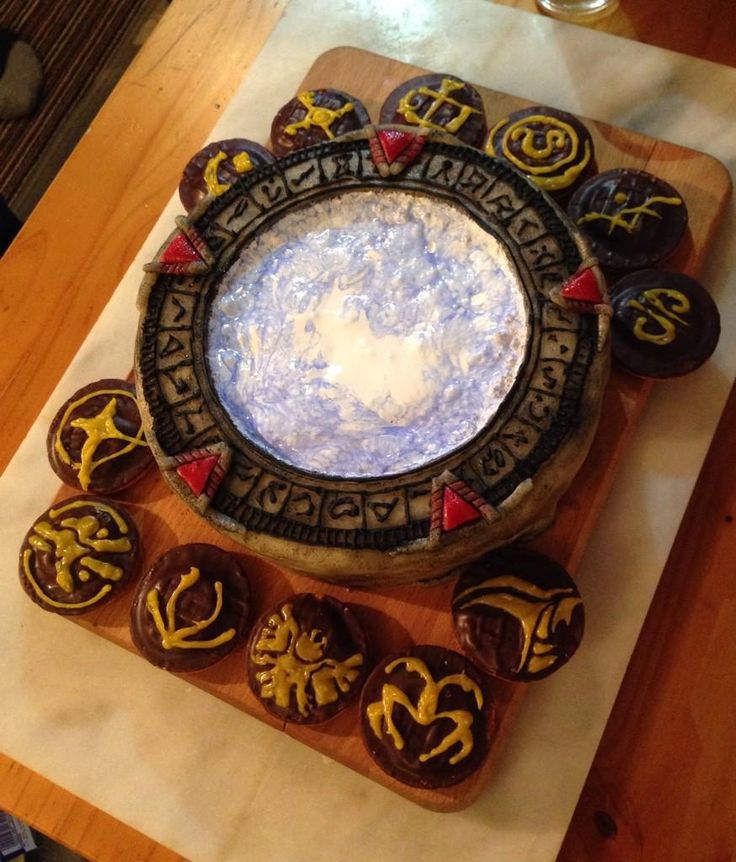 Stargate Jaffa Cake Stargate Jaffa Cake