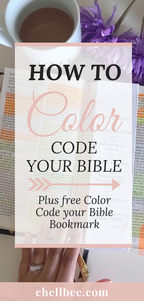 How to Color Code your Bible