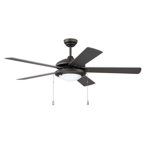 52 Hayashi 5 Blade Standard Ceiling Fan With Pull Chain And Light Kit Included Ceiling Fan Ceiling Fan With Light Fan Light