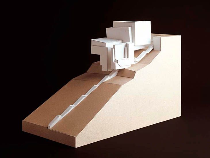Guardiola House Peter Eisenman At Frac Centre Val De Loire Bmiaa Peter Eisenman Maquette Architecture Architecture Events