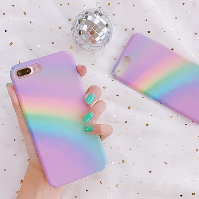 coque iphone xr violet pastel