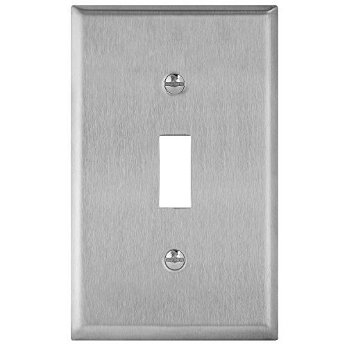 Enerlites 7711 Toggle Switch Stainless Steel Wall Plate 1 Https Www Amazon Com Dp B01md1udct Ref Cm Sw R Pi Dp U X Spcdbb Plates On Wall Steel Wall Lights