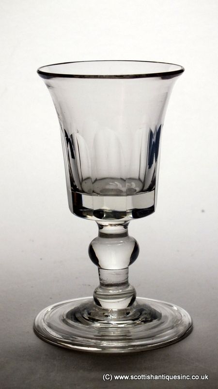 Bell Cordial Glass Folded Foot Bell Cordial Glass Folded Foot