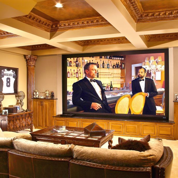 7 Best Inspiration Media Room Images On Pinterest Home Theaters Over The Top Media Room Prosource Whole This Was Designed For A Grammy
