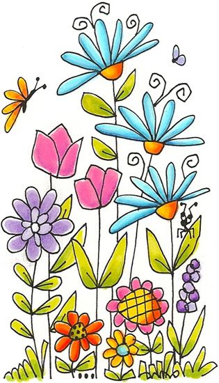Simple Flower Garden Paintings best 25+ easy flower drawings ideas on pinterest | flower drawings Simple Flower Garden Paintings best 25+ easy flower drawings ideas on pinterest | flower drawings