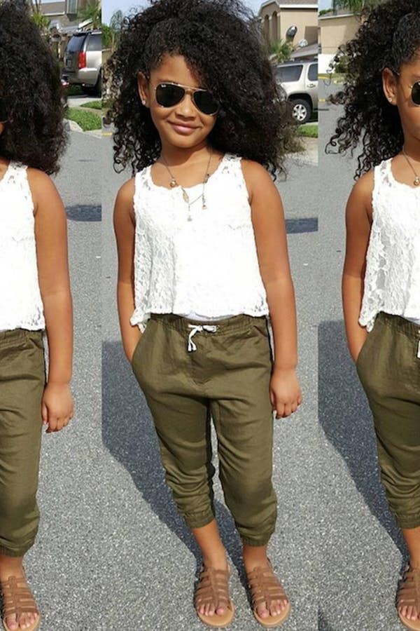 5 Trendy Kids' Outfits You'll Want for Yourself via @PureWow #KidsFashionOutfits