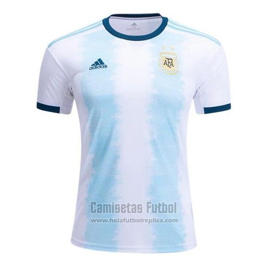 Camiseta Argentina Primera 2019 Futbol Replicas Camisetas Camisetas Deportivas Camisas De Futbol