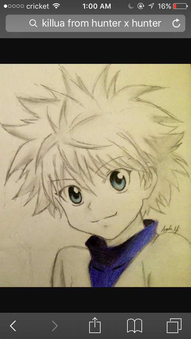 Pin by Kennedy on Drawings | Killua art, Killua drawing, Naruto art