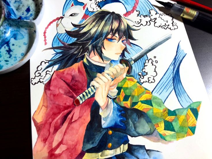 ゆう丹 on Twitter: 【保証書付】 落書き冨岡義勇 キャラクターグッズ