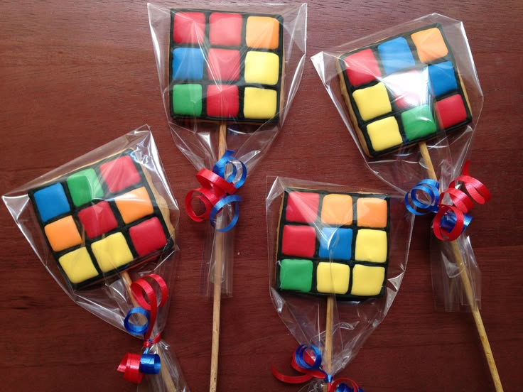 Rubix Cube Cake Topper Rubix Cube Cake Topper