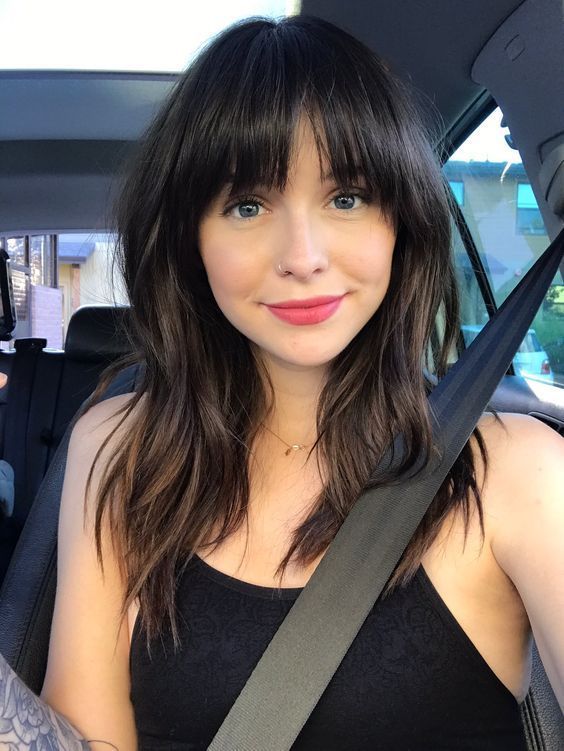 23 Best Medium Length Hairstyles With Bangs For 2018 2019 Hair