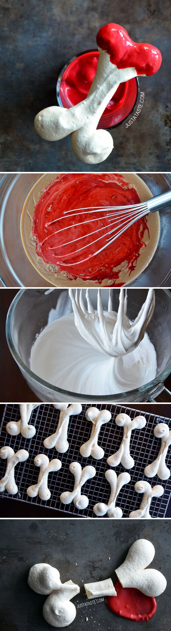 red velvet pudding with meringue bones fun halloween treatshomemade - Semi Homemade Halloween Recipes red velvet pudding with meringue bones fun halloween treatshomemade - Semi Homemade Halloween Recipes