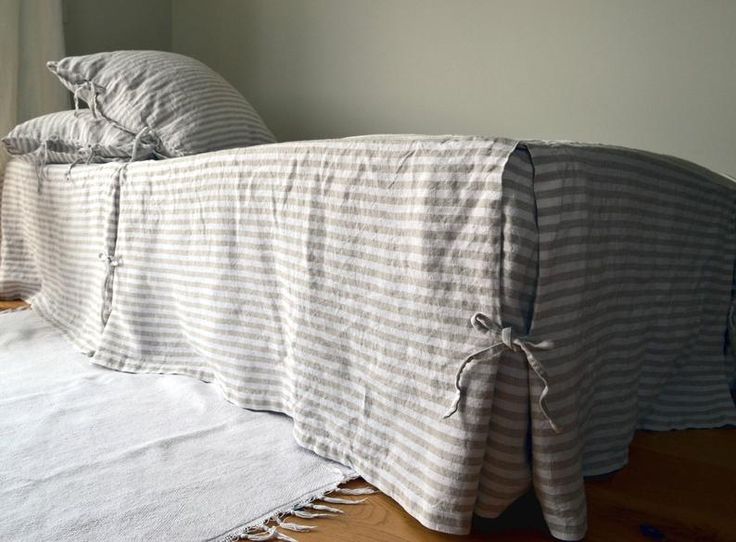heavy weight bed skirts Google Search Linen bedskirt