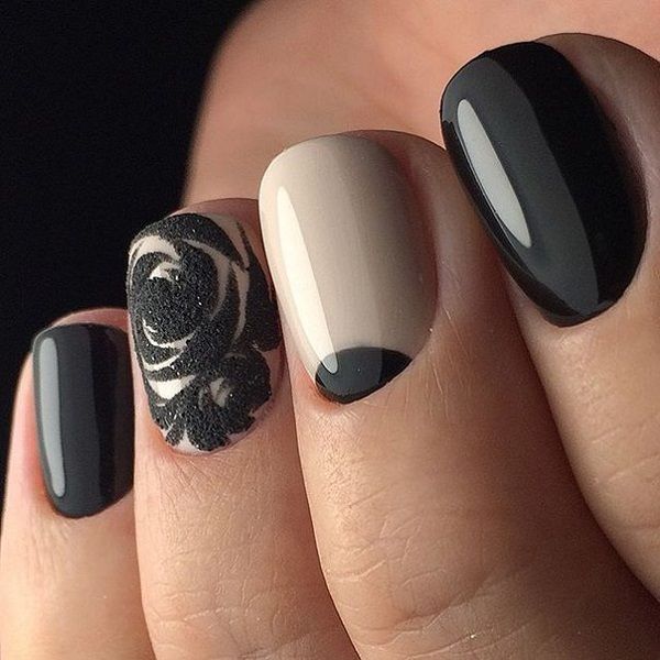 The 25+ Best Emo Nail Art Ideas On Pinterest Easy Nail Designs 50 BLACK NAIL ART DESIGNS - The 25+ Best Emo Nail Art Ideas On Pinterest Easy Nail Designs