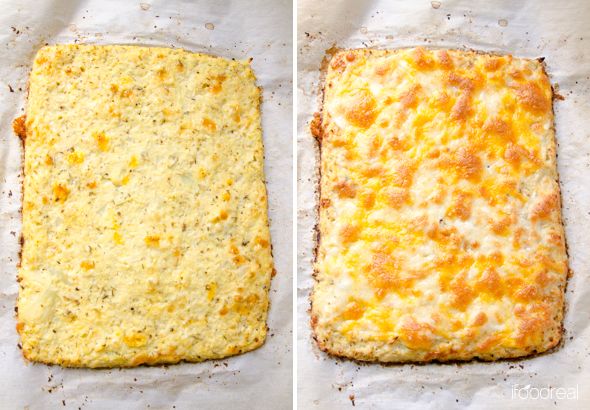 Baked Lining Double Cauliflower Breadsticks Recipe Cauliflower