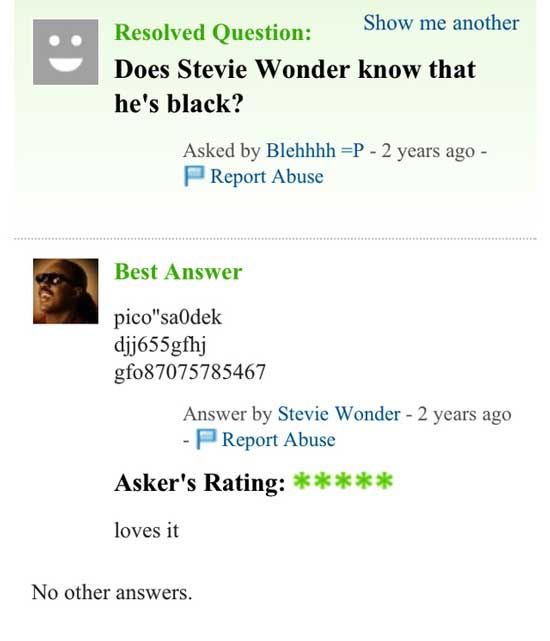 Yahoo answers dating advice