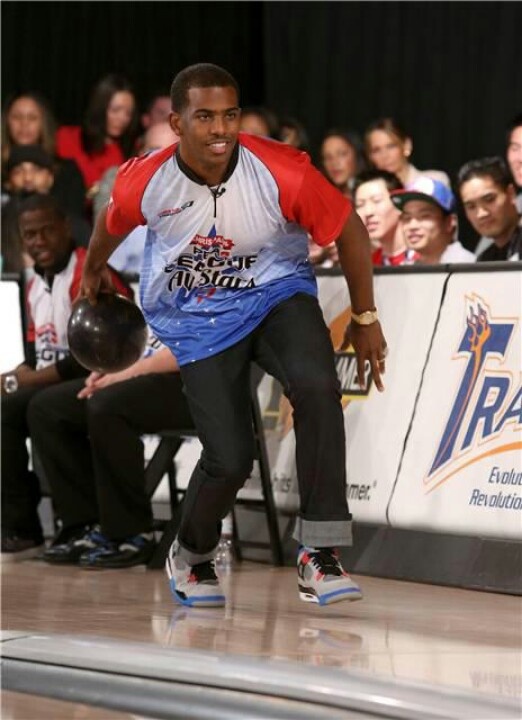 Chris Paul Chris paul, Bowling tournament, All star Chris Paul Chris paul, Bowling tournament, All star