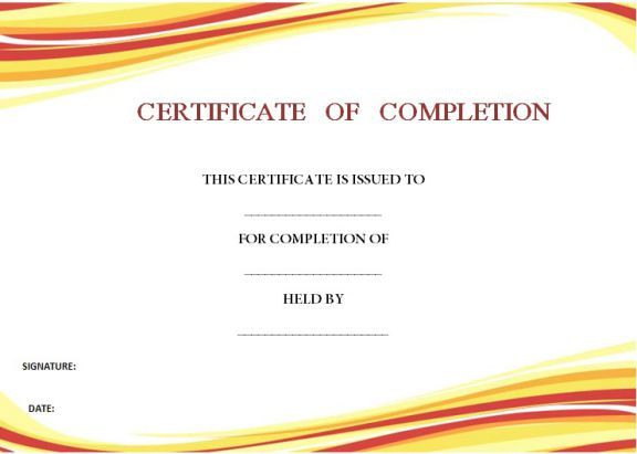 55 best Certificate of Completion Templates images on Pinterest - best of certificate of completion template word 55 best Certificate of Completion Templates images on Pinterest - best of certificate of completion template word