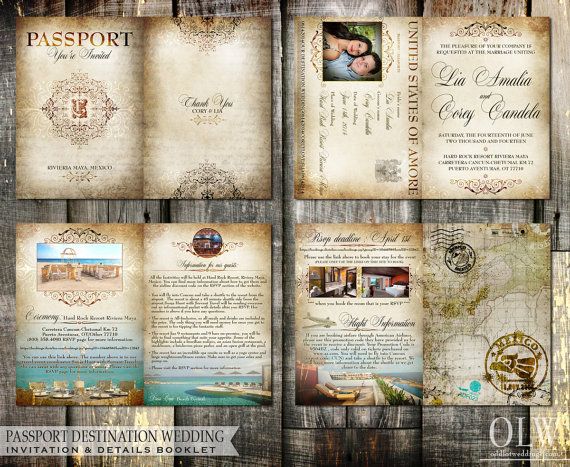 Old World Vintage Passport Wedding Invitation Booklet Digital Any Location Key Band Not Included Rustic DIY Invite Old World Vintage Passport Wedding Invitation Booklet Digital Any Location Key Band Not Included Rustic DIY Invite