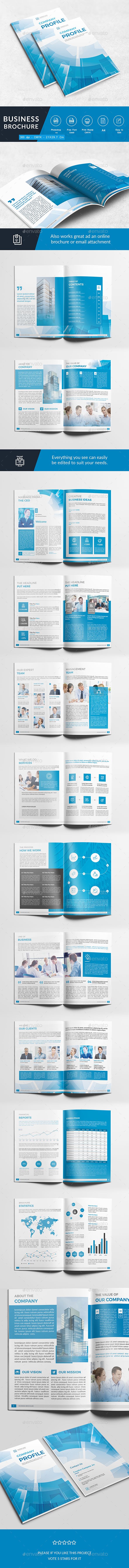 Company Profile — PSD Template #inspiration #proposal #annual report • Download ➝ https://graphicriver.net/item/company-profile/18600050?ref=pxcr