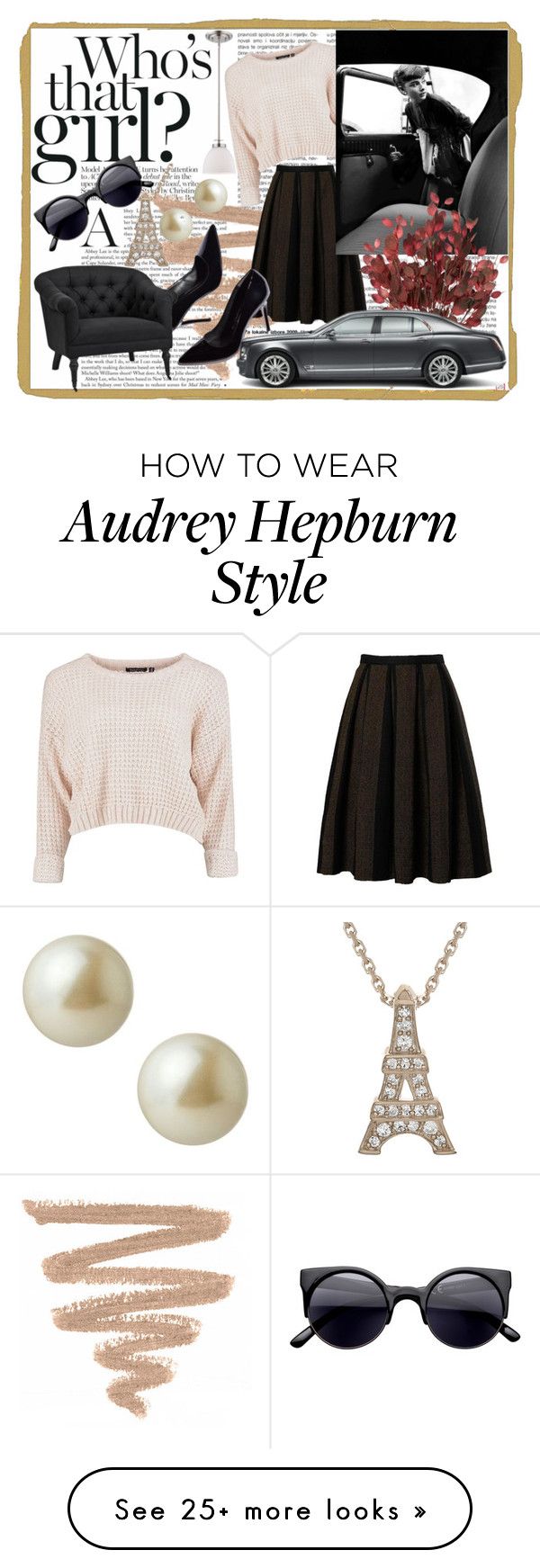 "Audrey H." by catgoddess on Polyvore featuring Bardot, Eichholtz, Carolee,
