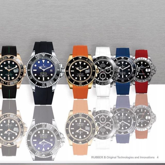 Rolex Rubber Strap Rubber B And Everest Rubber Dive Strap Rolex
