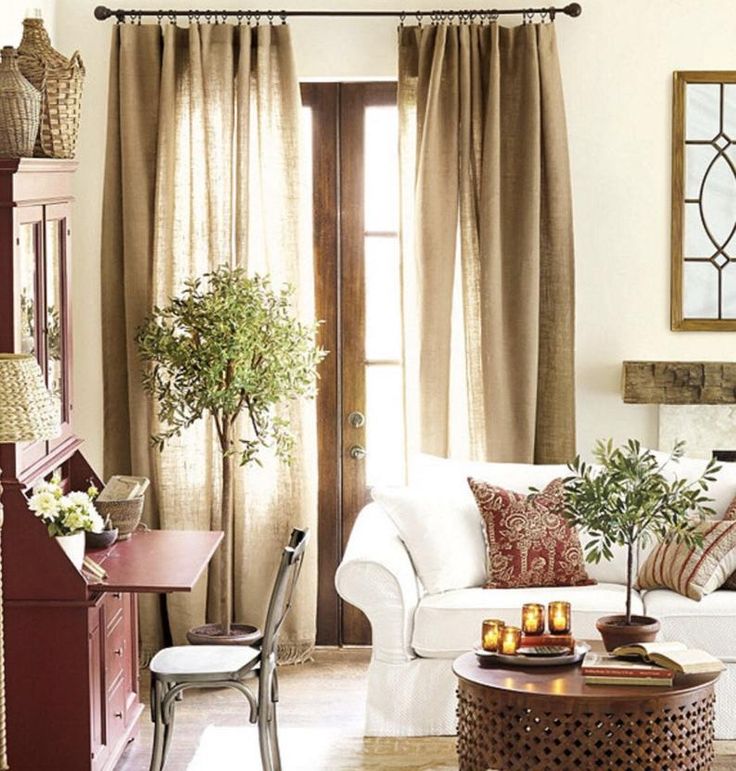 Natural Burlap Curtains country farmhouse casual rustic ... Natural Burlap Curtains country farmhouse casual rustic ... on Living Room:rabldsgvkje= Farmhouse Curtain Ideas
id=73462