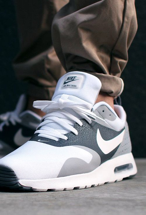 nike air max tavas grey black green white mens shoes nike air max tavas grey black green white mens shoes