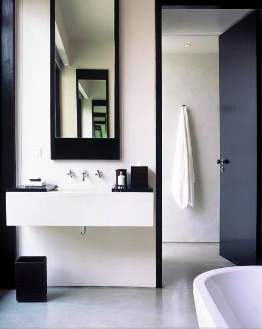 Emejing Black N White Bathroom Ideas Images - Best image 3D home ... Emejing Black N White Bathroom Ideas Images - Best image 3D home ...
