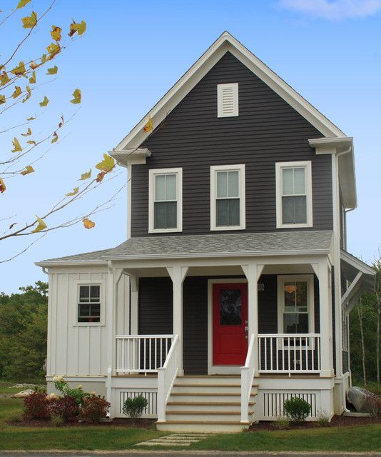 Red Is Natural Choice For This Eclectic Farmhouse Door In Tiverton, RI. Residential Front Doors D residential front doors red. Red Is Natural Choice For This Eclectic Farmhouse Door In Tiverton, RI. Residential Front Doors D
