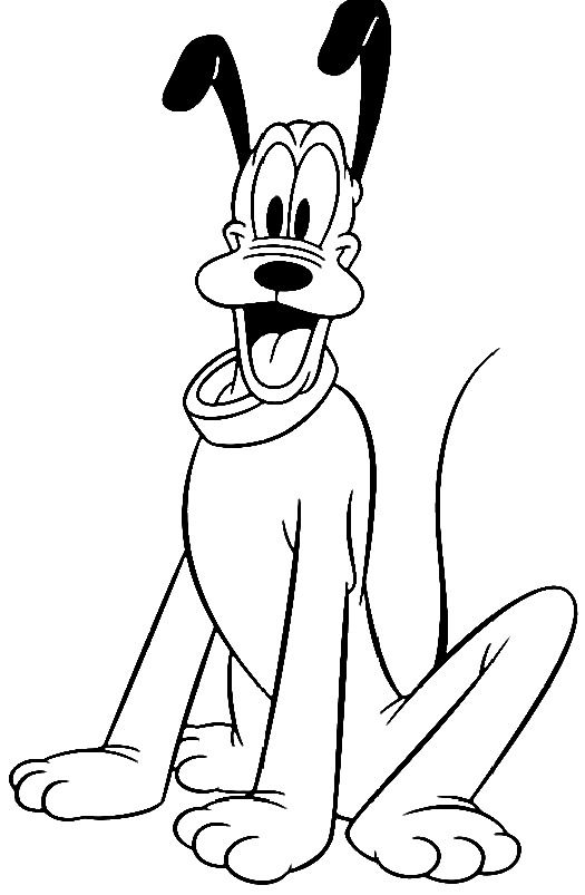 Disney Pluto Coloring Pages Disney coloring pages, Coloring pages Disney Pluto Coloring Pages Disney coloring pages, Coloring pages