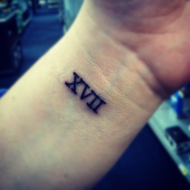 3 16 roman numeral tattoo with this kind of number font 3 16 roman numeral tattoo with this kind of number font
