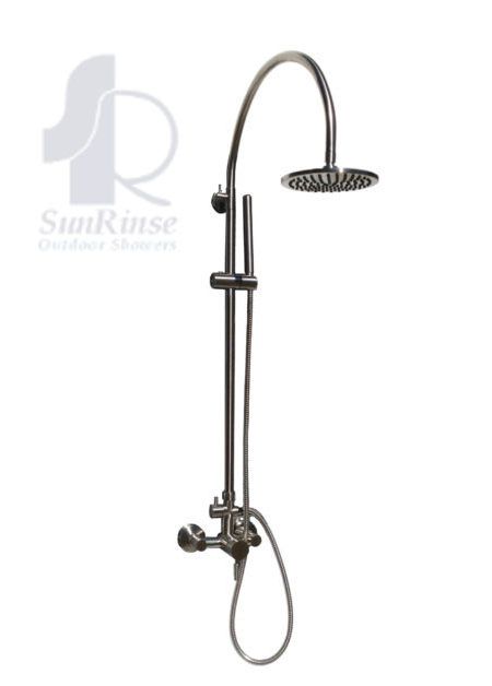 Stainless Steel Outdoor Faucet Model Number Sr201 Long Branch Sr201 Stainless Steel Outdoor Shower Right Side