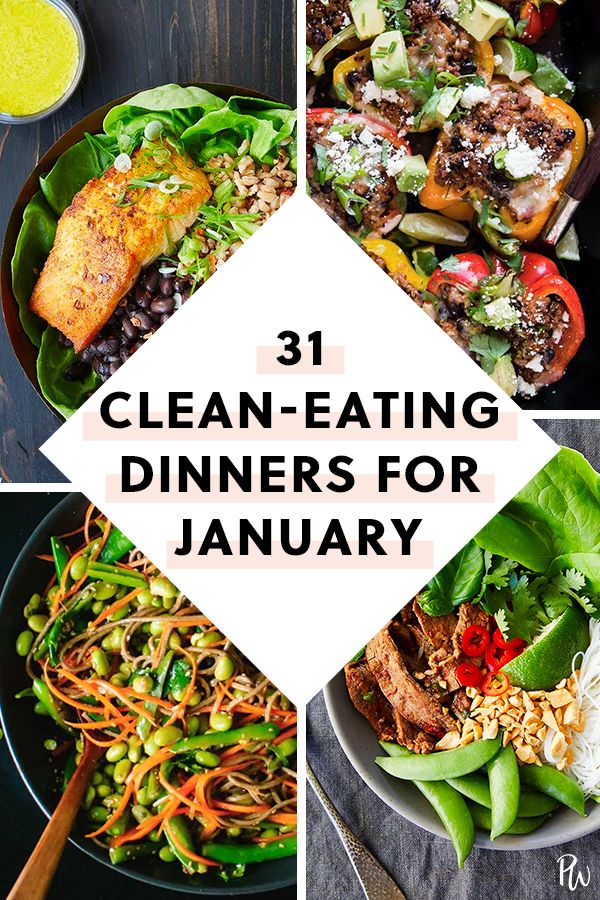 Health dinner recipes clean eating