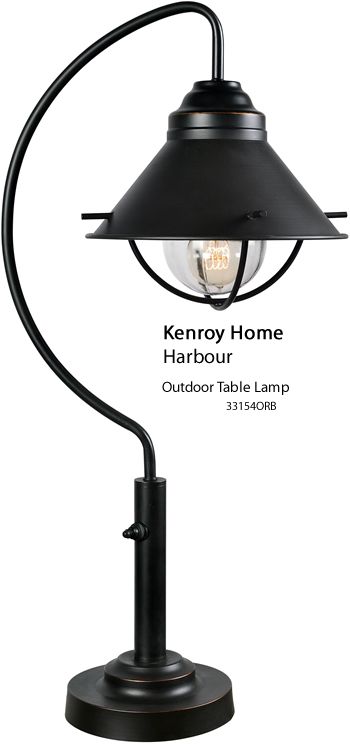 Kenroy Home 33154orb Harbour Outdoor Table Lamp Farm House Or Kenroy Home 33154orb Harbour Outdoor Table Lamp Farm House Or Beach The Is Ideal Look At Price
