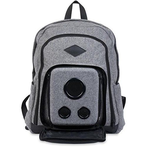 Book bag with speakers usb