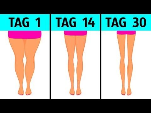 4-Minuten-Training nach dem Aufwachen für schlankere Beine - YouTube